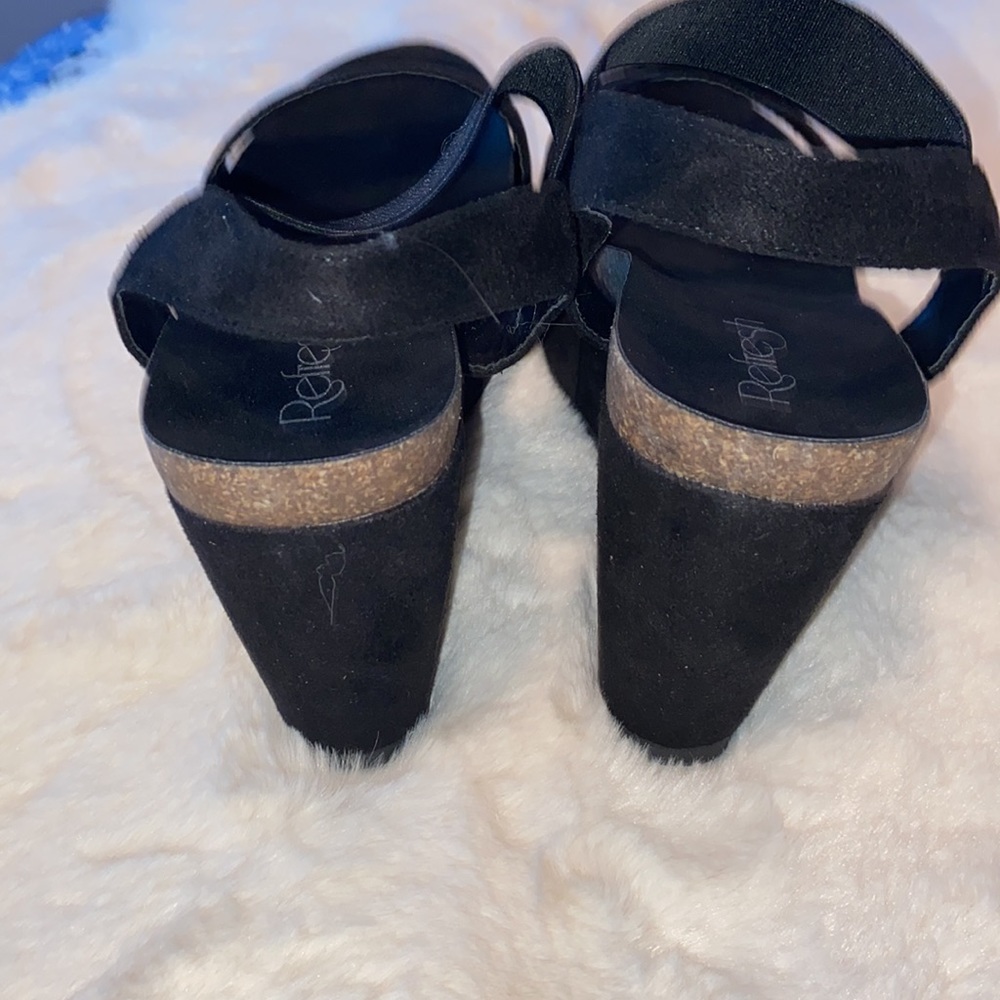 NIB/ Very sexy wedge sandals - Picture 7 of 11